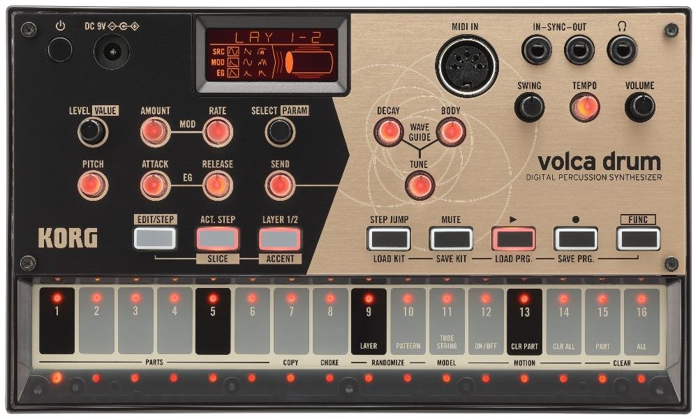 KORG VOLCA-DRUM PERCUSS. SYNTH